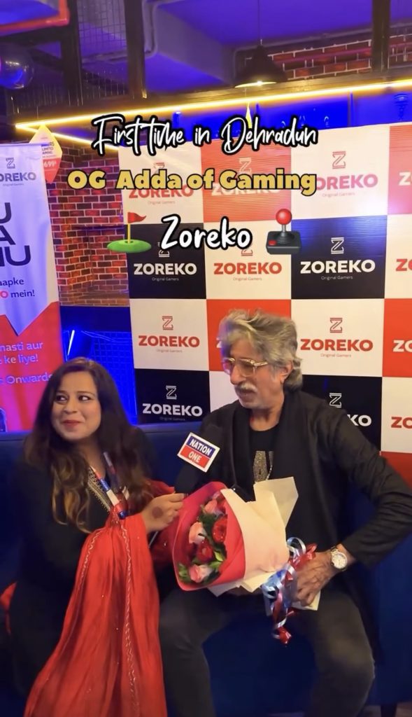 Shakti Kapoor Inaugurates Zoreko Gaming Zone in Dehradun | Camperspaces
